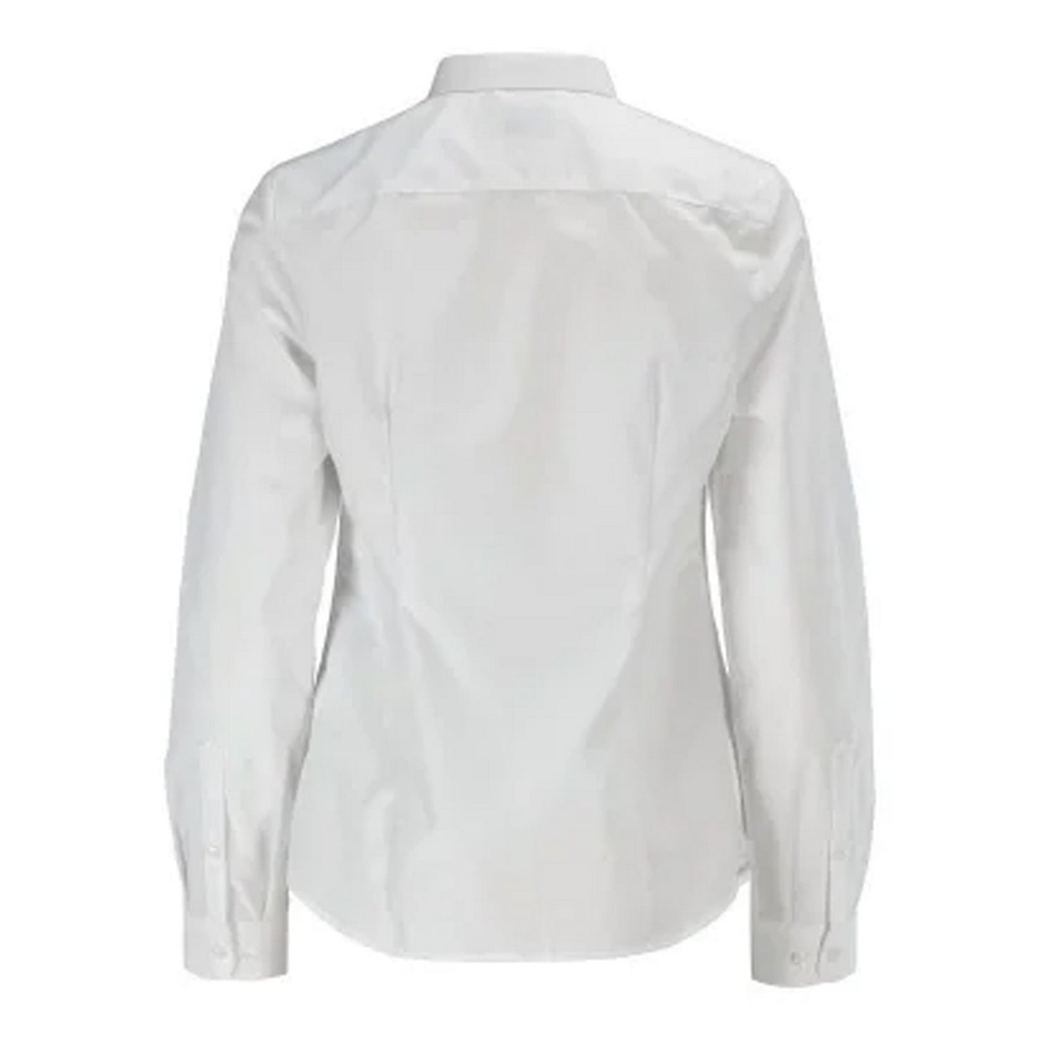 White - Back - Mascot Womens-Ladies Frontline Poplin Shirt