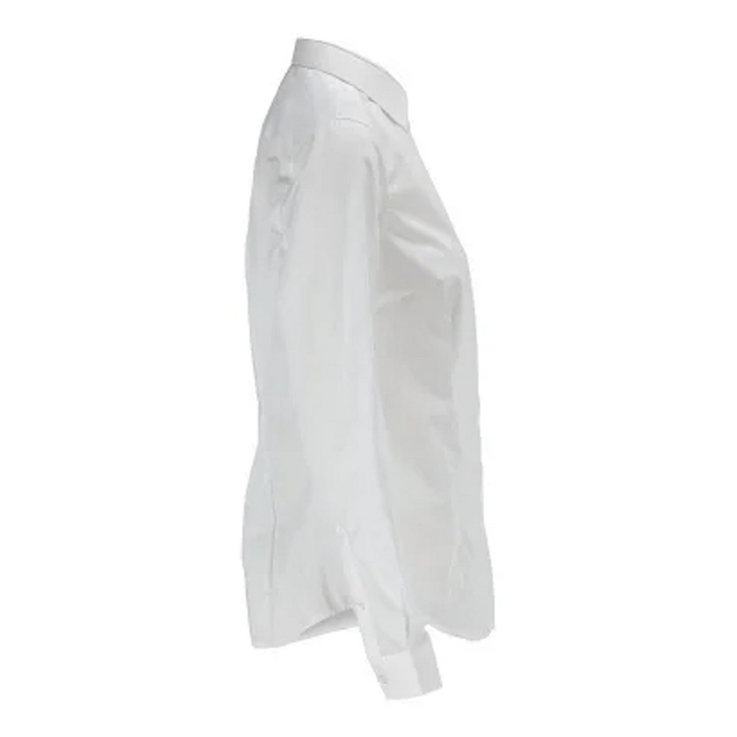 White - Side - Mascot Womens-Ladies Frontline Poplin Shirt