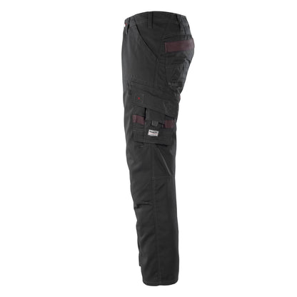 Black - Lifestyle - Mascot Mens Rhodos Frontline Reflection Work Trousers