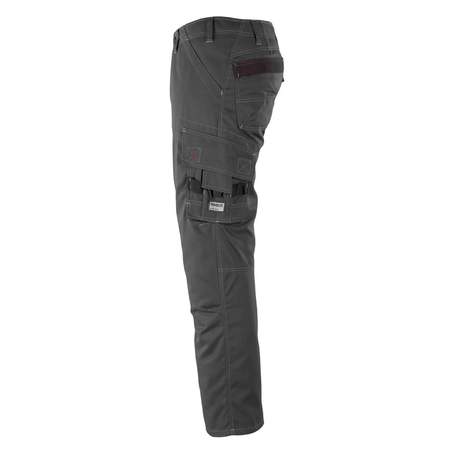 Dark Anthracite - Side - Mascot Mens Rhodos Frontline Reflection Work Trousers