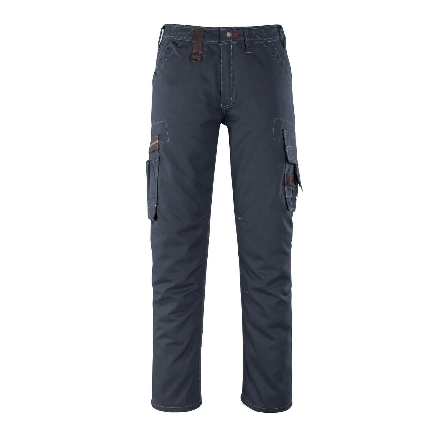 Dark Navy - Front - Mascot Mens Rhodos Frontline Reflection Work Trousers