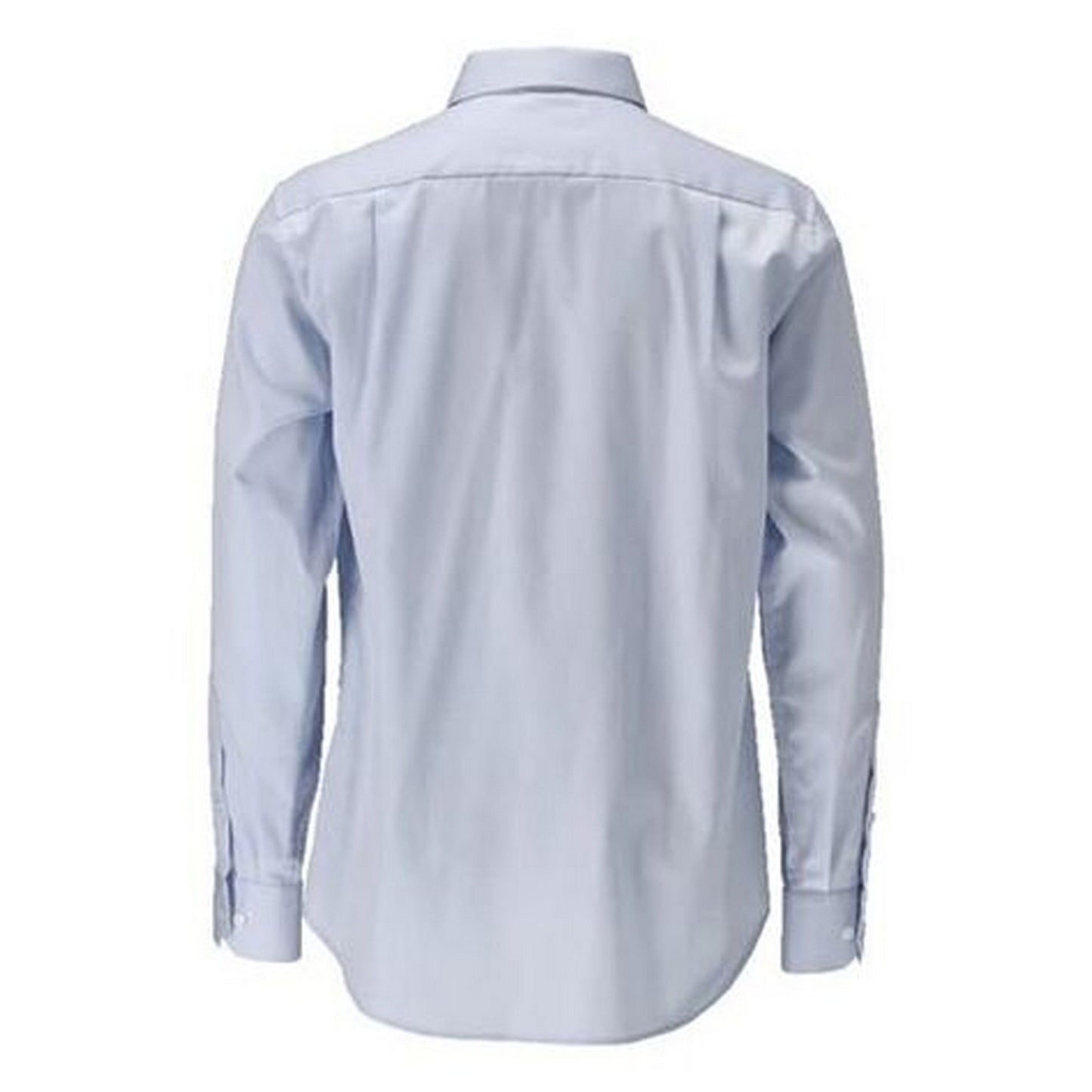 Light Blue - Back - Mascot Mens Frontline Poplin Shirt