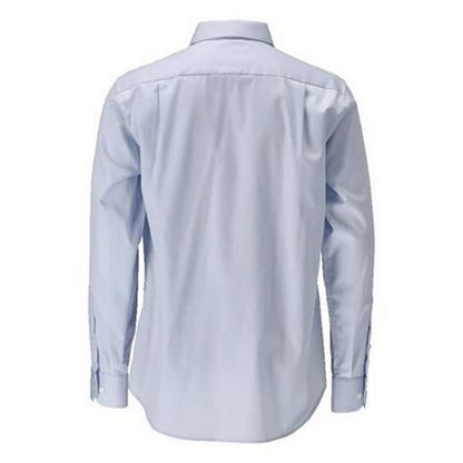 Light Blue - Back - Mascot Mens Frontline Poplin Shirt
