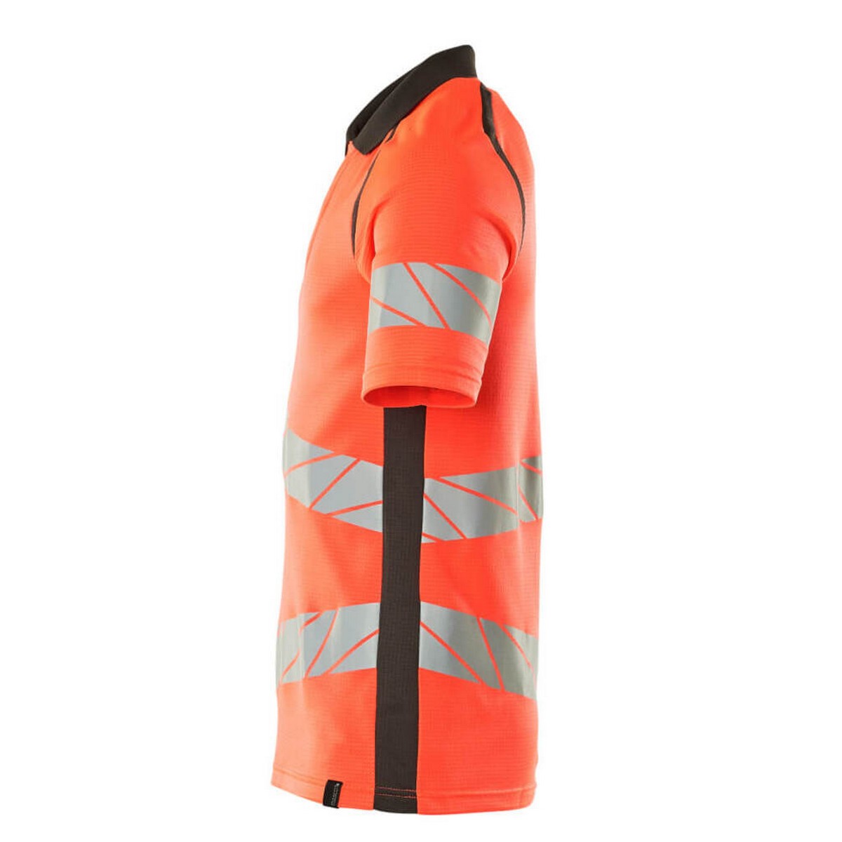 Hi Vis Red-Dark Anthracite - Lifestyle - Mascot Mens Accelerate Safe Hi-Vis Polo Shirt