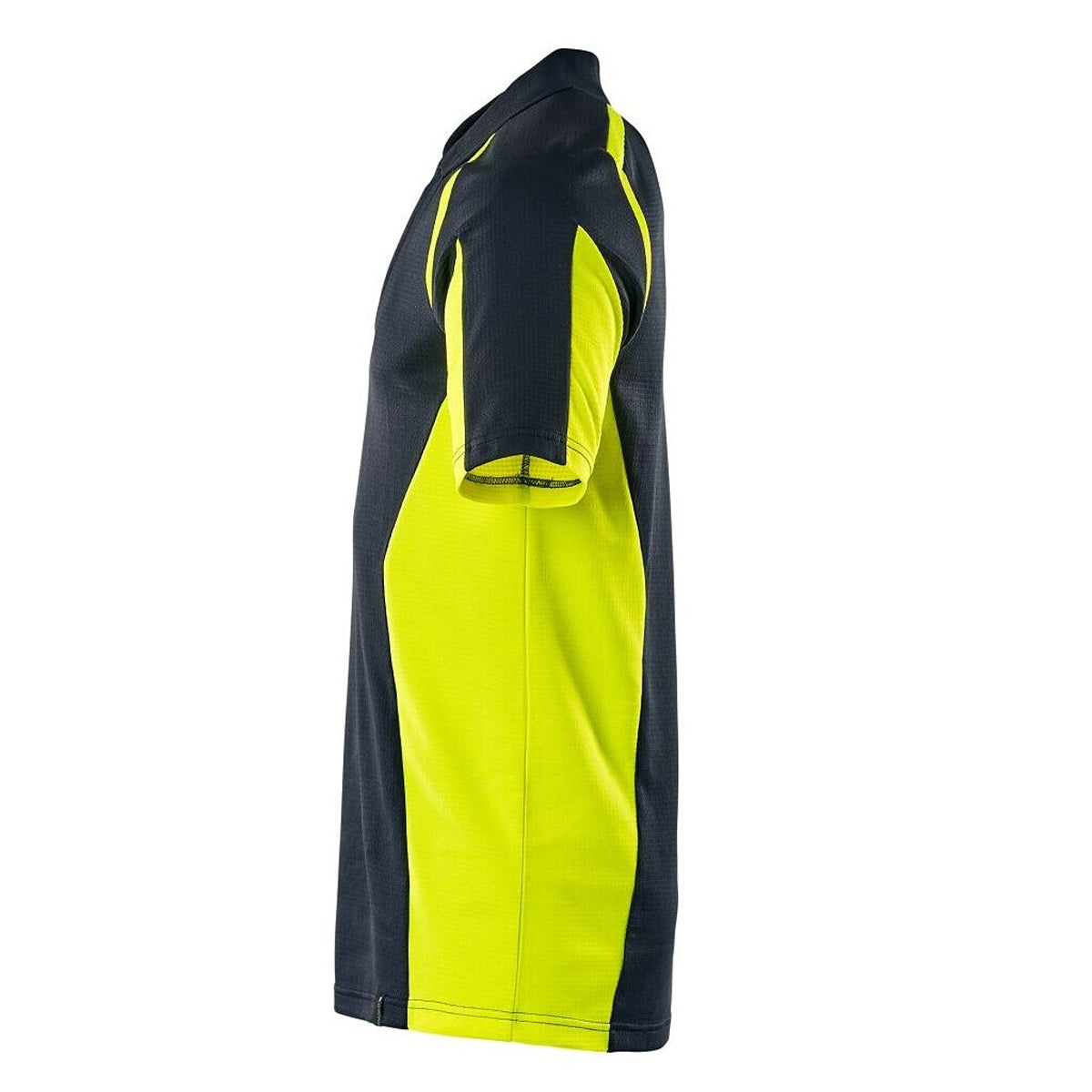 Dark Navy-Yellow - Lifestyle - Mascot Mens Accelerate Safe Hi-Vis Polo Shirt