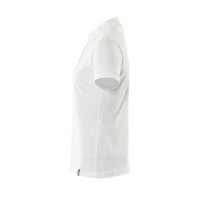 White - Lifestyle - Mascot Womens-Ladies Crossover Polo Shirt