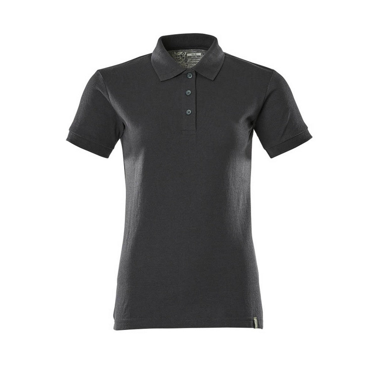 Dark Navy - Front - Mascot Womens-Ladies Crossover Polo Shirt