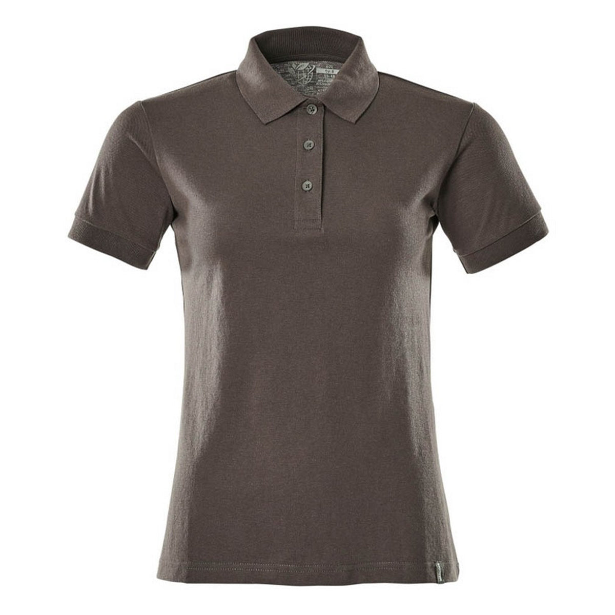 Dark Anthracite - Front - Mascot Womens-Ladies Crossover Polo Shirt