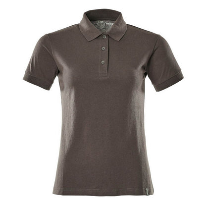 Dark Anthracite - Front - Mascot Womens-Ladies Crossover Polo Shirt