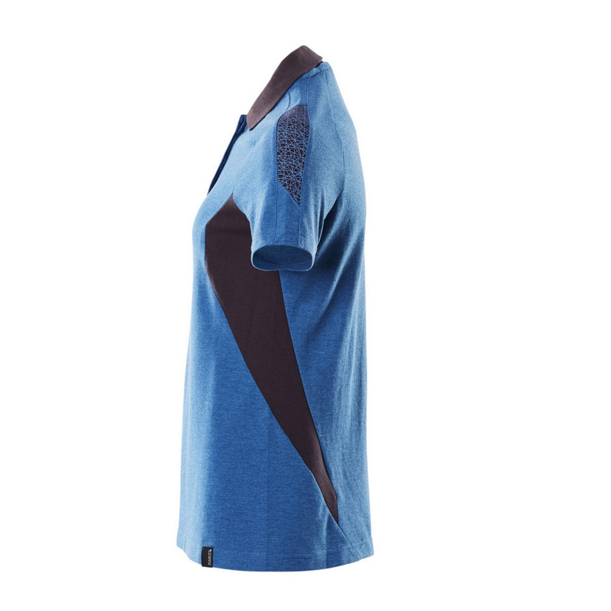 Azure Blue-Dark Navy - Lifestyle - Mascot Womens-Ladies Accelerate Polo Shirt