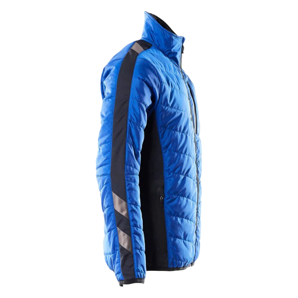 Royal Blue-Dark Navy - Side - Mascot Mens Unique Thermal Jacket