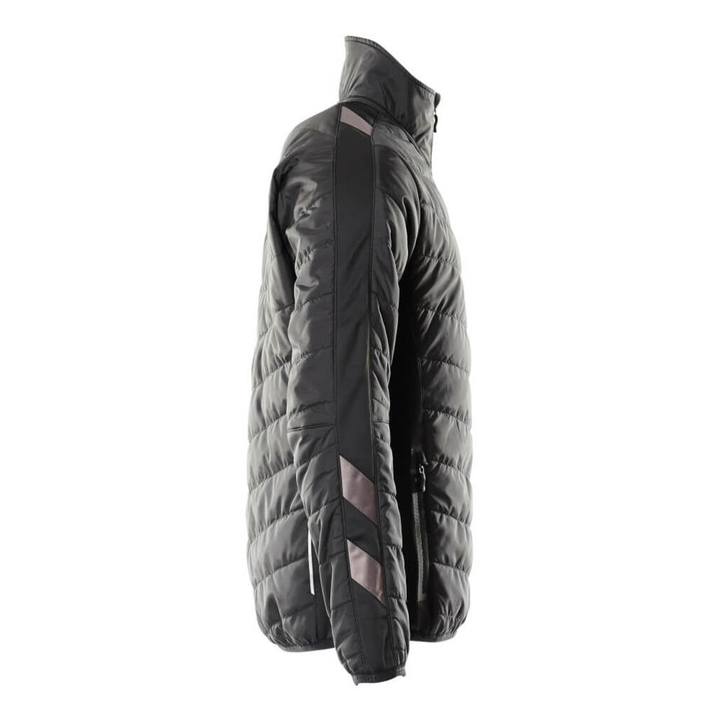 Black - Side - Mascot Mens Unique Thermal Jacket