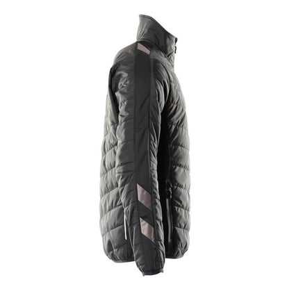 Black - Side - Mascot Mens Unique Thermal Jacket