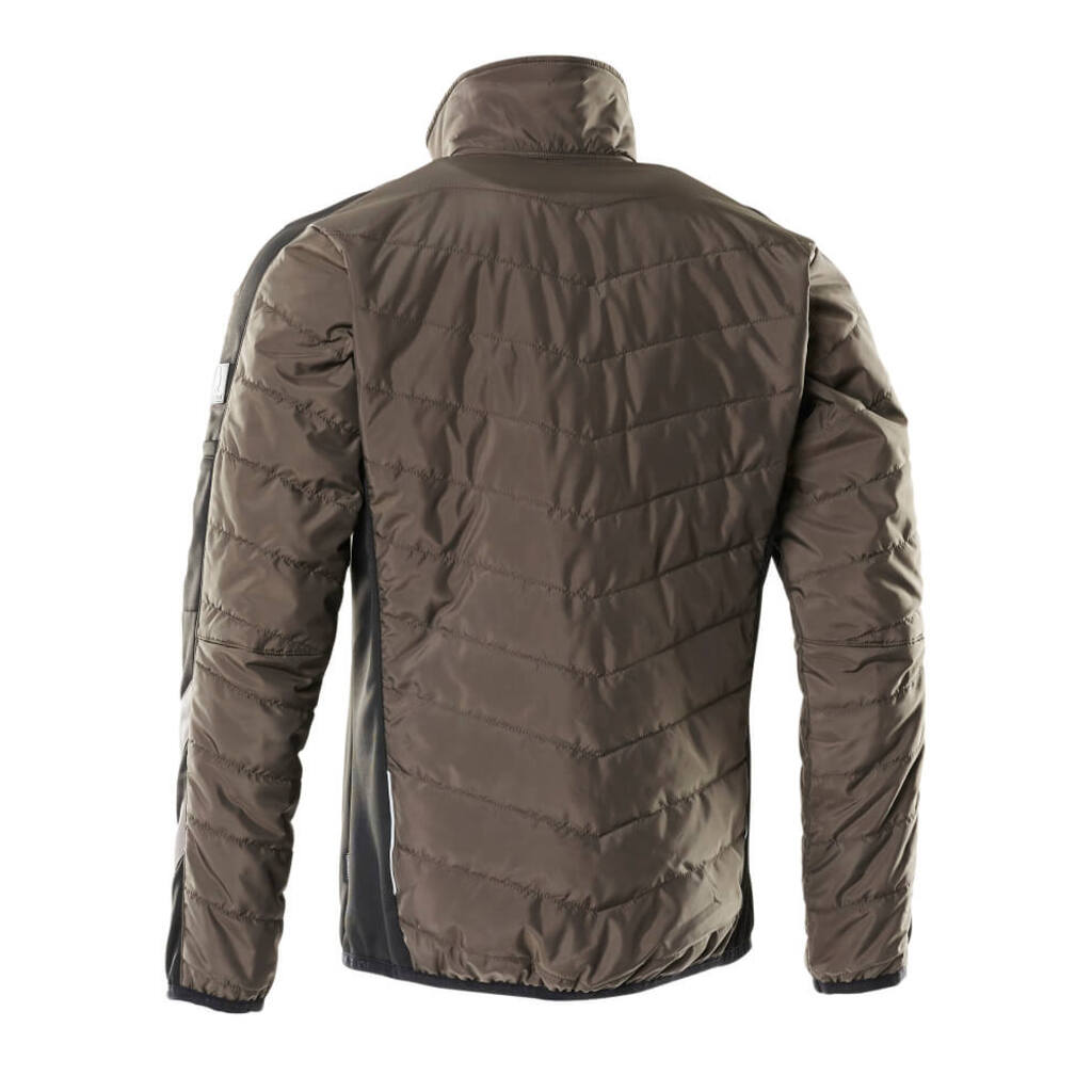Dark Anthracite-Black - Back - Mascot Mens Unique Thermal Jacket