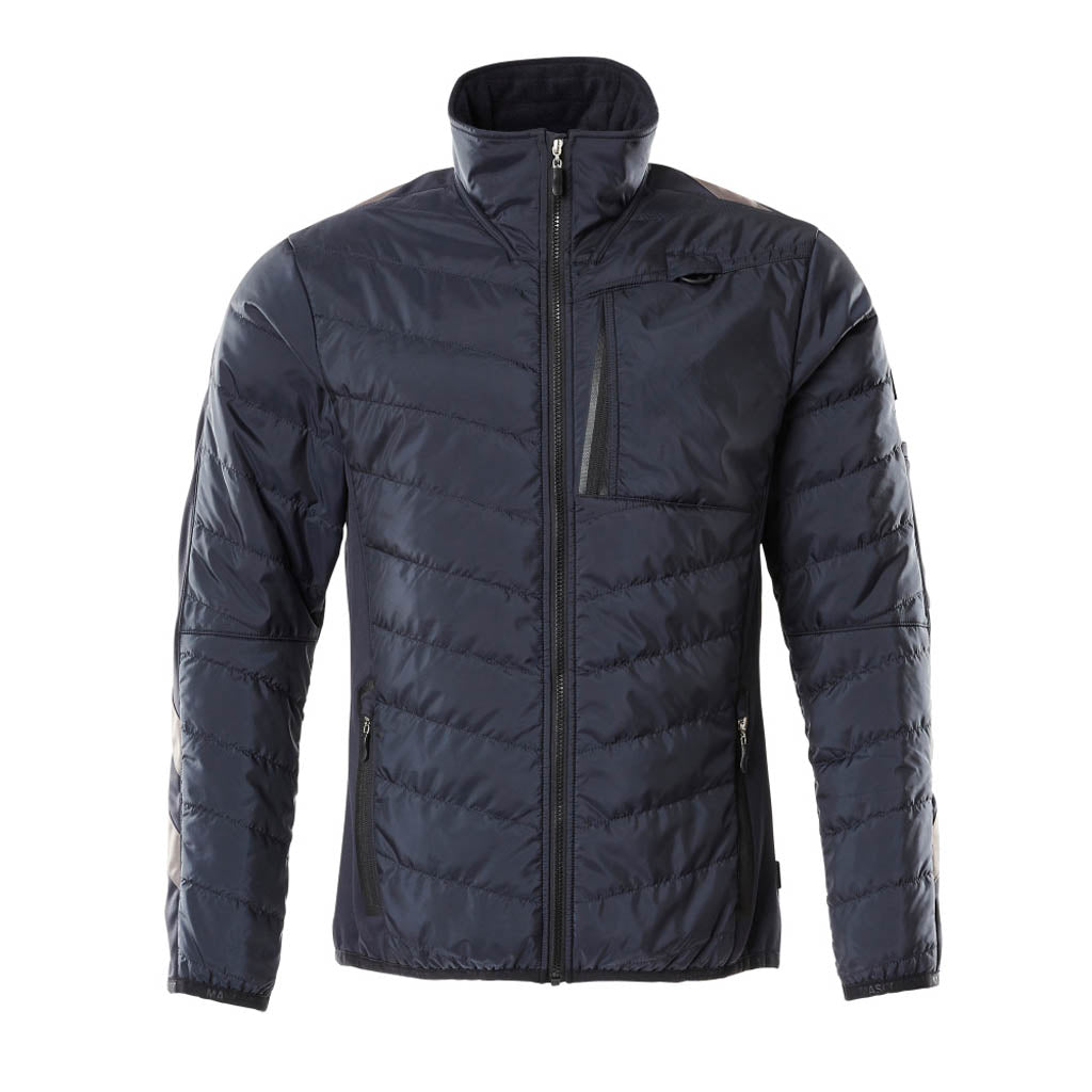 Dark Navy - Front - Mascot Mens Unique Thermal Jacket