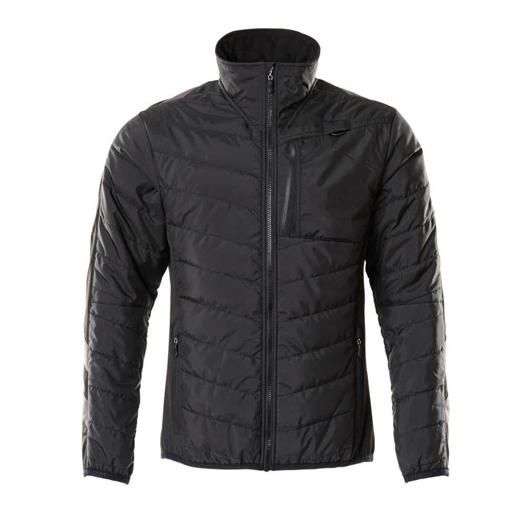Black - Front - Mascot Mens Unique Thermal Jacket