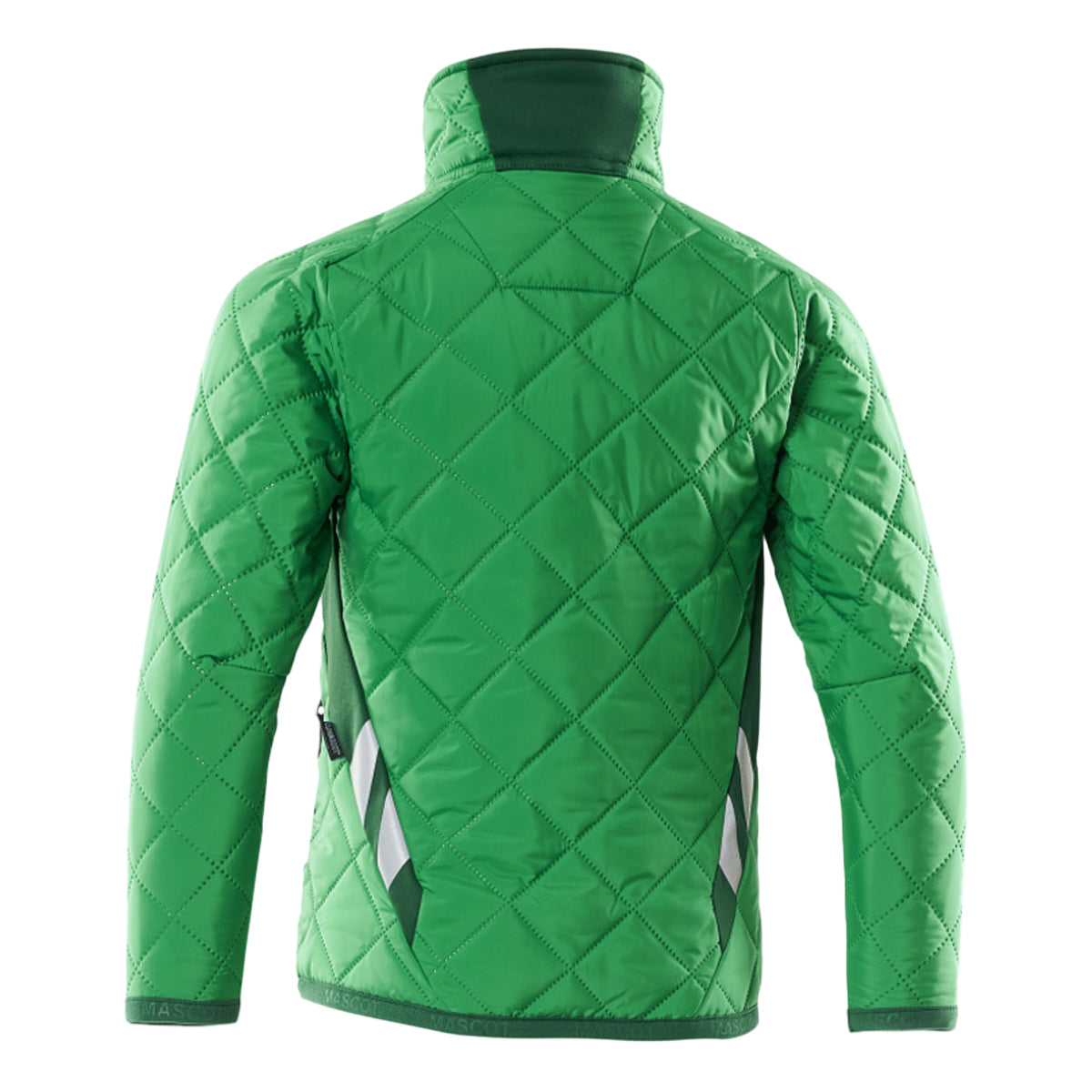 Grass Green-Green - Back - Mascot Childrens-Kids Accelerate Climascot Thermal Jacket