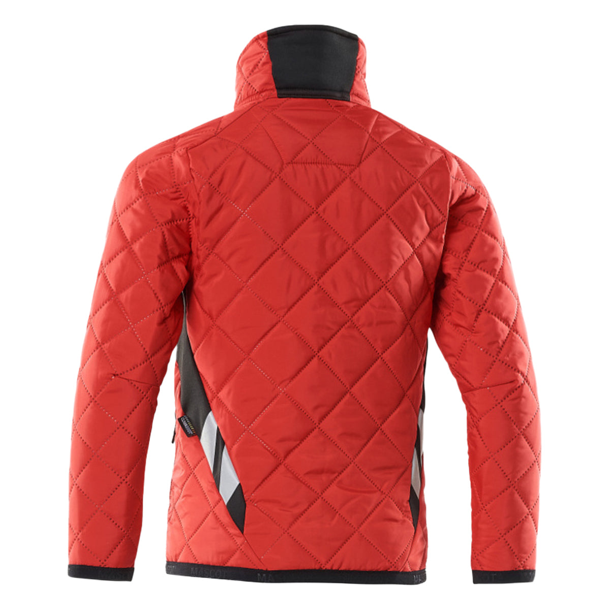 Traffic Red-Black - Back - Mascot Childrens-Kids Accelerate Climascot Thermal Jacket