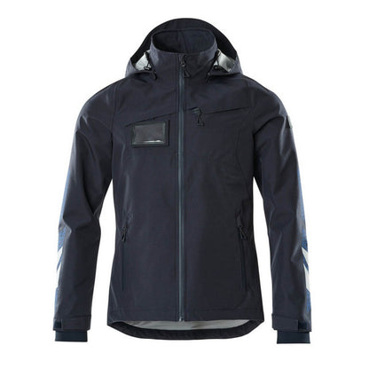 Dark Navy - Front - Mascot Mens Accelerate Soft Shell Jacket