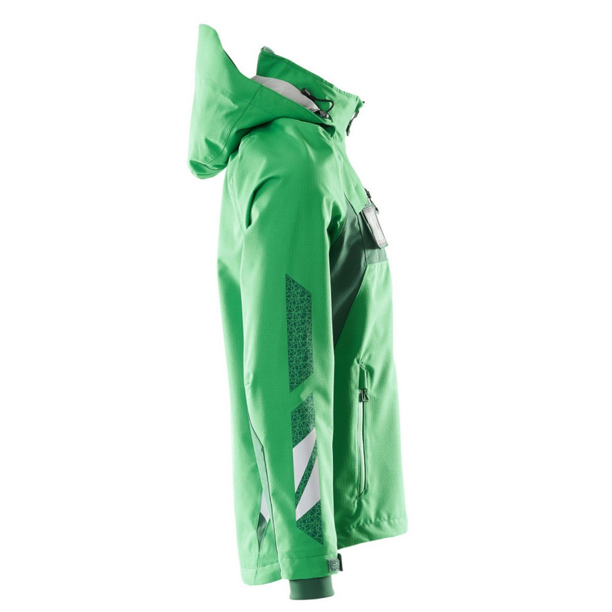 Grass Green-Green - Side - Mascot Mens Accelerate Soft Shell Jacket