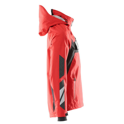 Traffic Red-Black - Side - Mascot Mens Accelerate Soft Shell Jacket