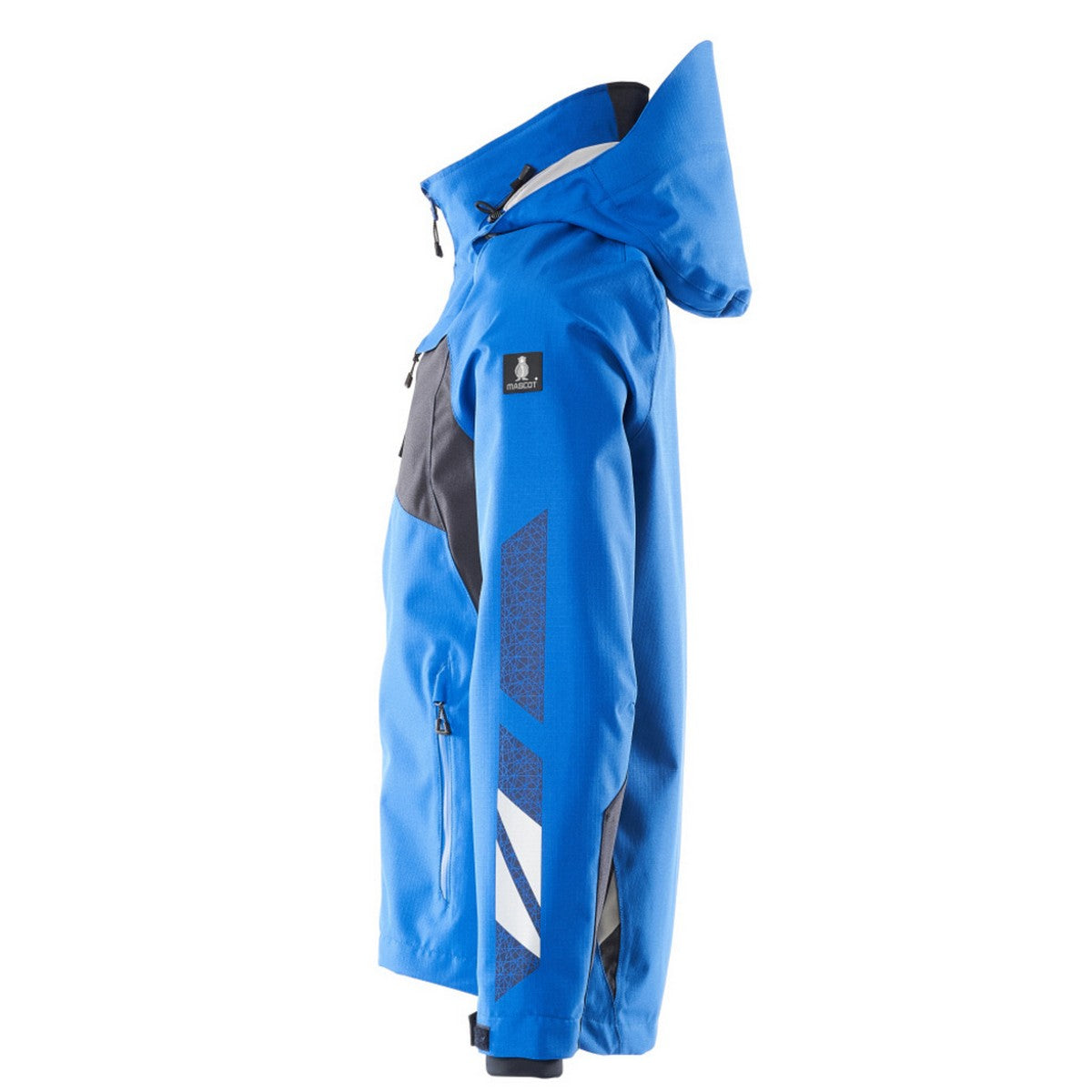 Azure Blue-Dark Navy - Lifestyle - Mascot Mens Accelerate Soft Shell Jacket
