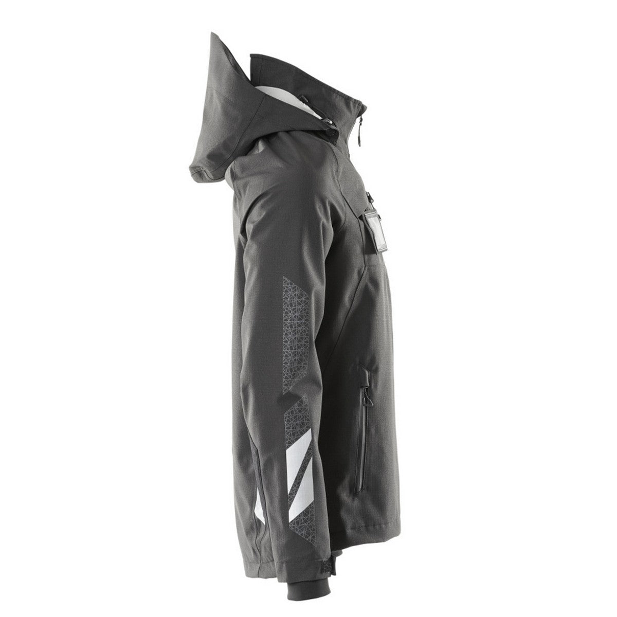 Black - Side - Mascot Mens Accelerate Soft Shell Jacket