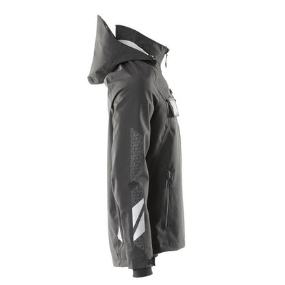 Black - Side - Mascot Mens Accelerate Soft Shell Jacket