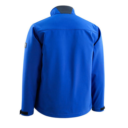 Royal Blue-Dark Navy - Back - Mascot Mens Finley Light Soft Shell Jacket