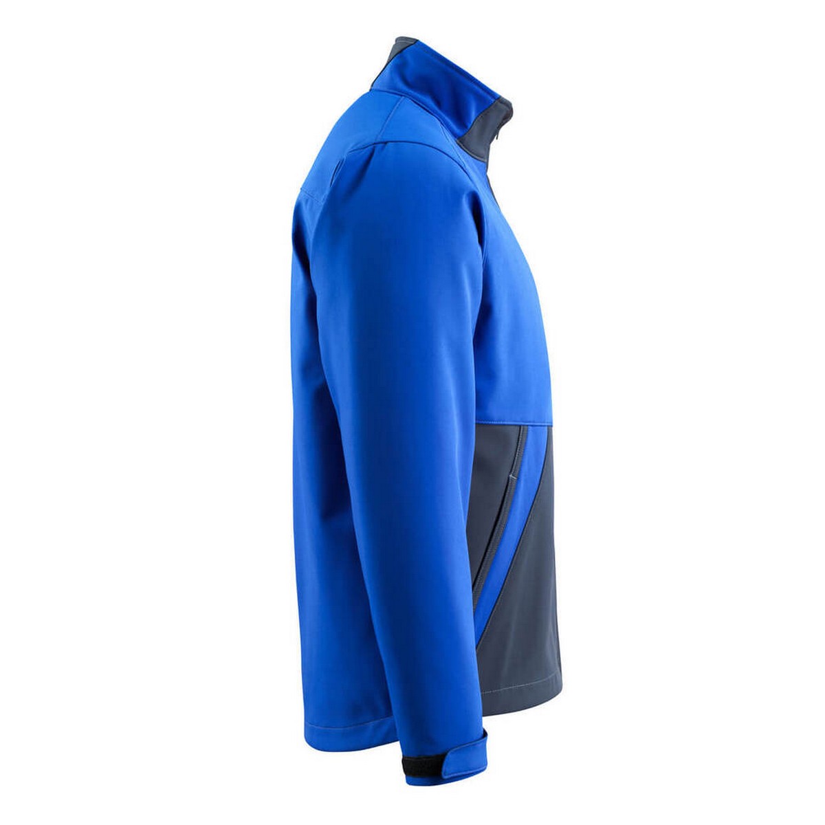 Royal Blue-Dark Navy - Side - Mascot Mens Finley Light Soft Shell Jacket