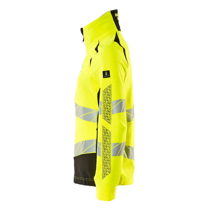 Hi Vis Yellow-Black - Side - Mascot Womens-Ladies Accelerate Safe Hi-Vis Jacket