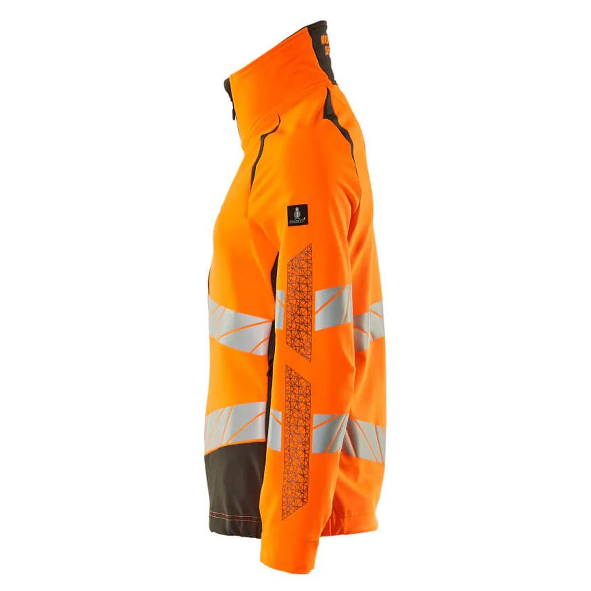 Hi Vis Orange-Dark Anthracite - Side - Mascot Womens-Ladies Accelerate Safe Hi-Vis Jacket