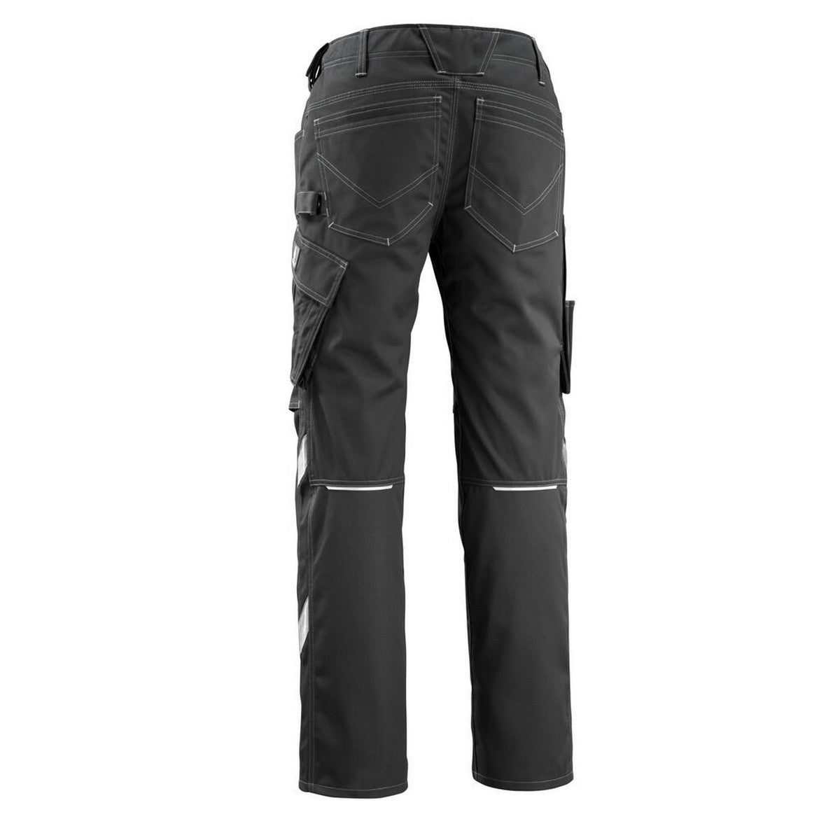 Black - Back - Mascot Mens Erlangen Unique Knee Pad Pockets Work Trousers