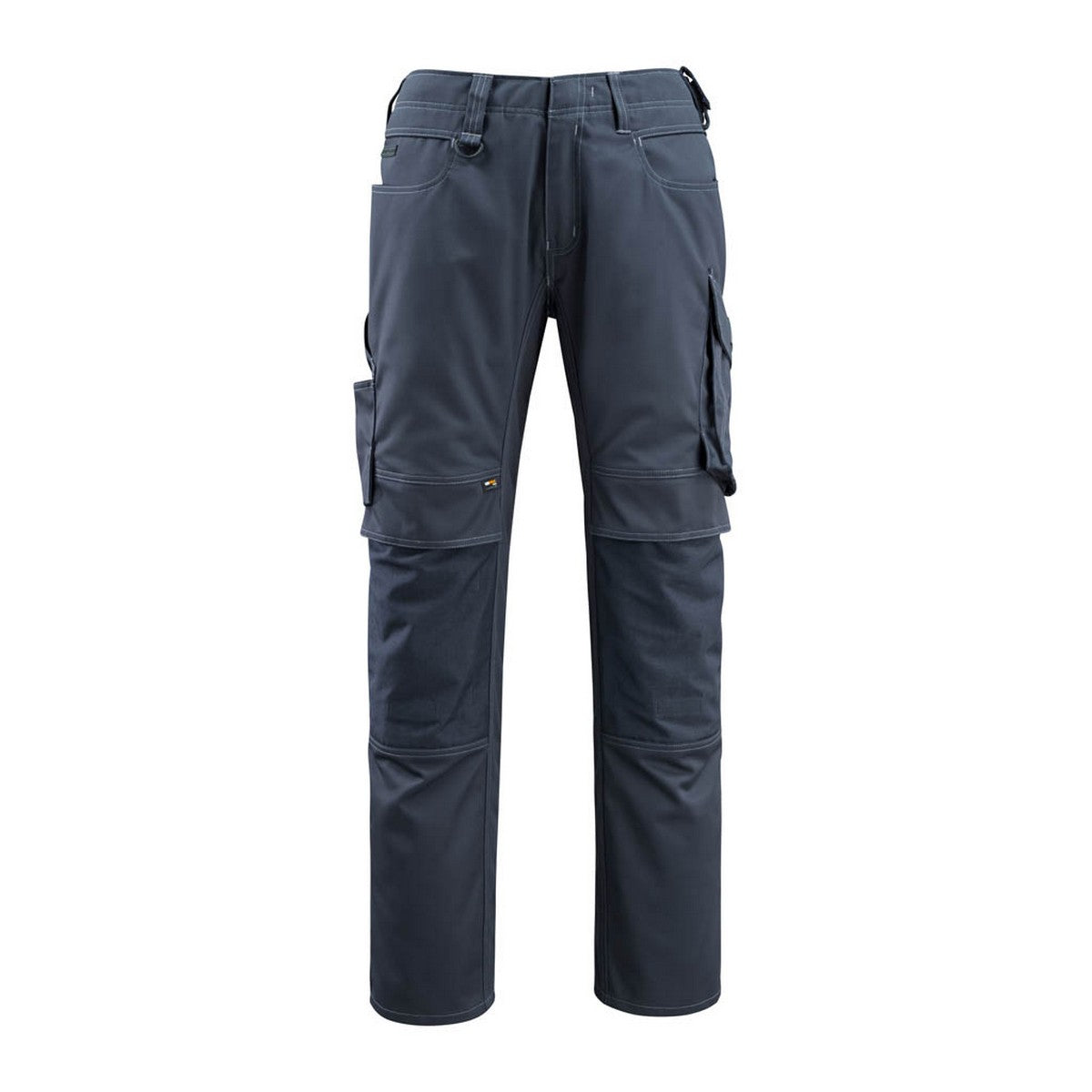 Dark Navy - Front - Mascot Mens Erlangen Unique Knee Pad Pockets Work Trousers