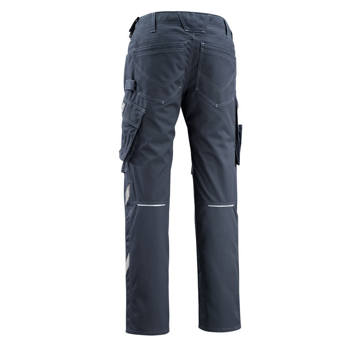 Dark Navy - Back - Mascot Mens Erlangen Unique Knee Pad Pockets Work Trousers