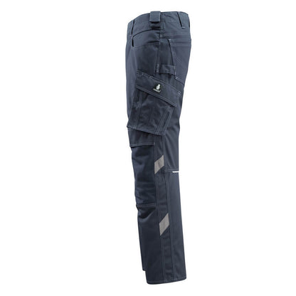 Dark Navy - Lifestyle - Mascot Mens Erlangen Unique Knee Pad Pockets Work Trousers
