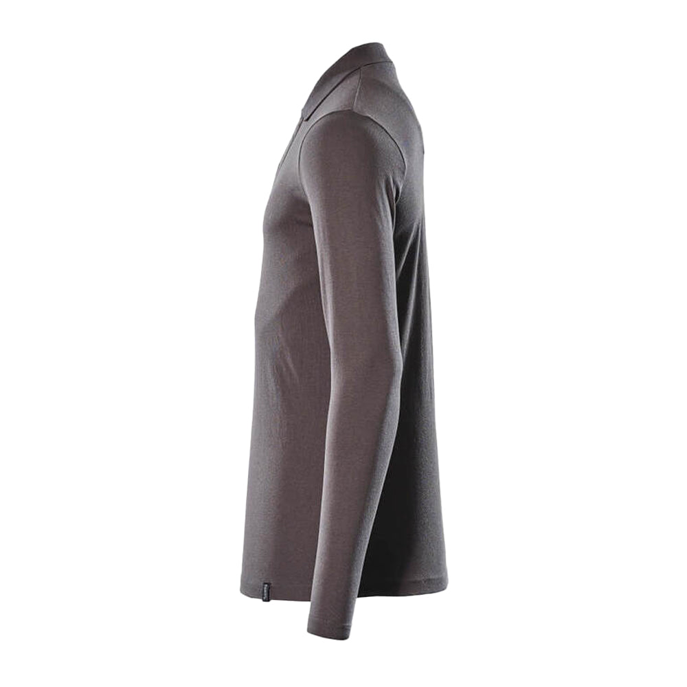 Dark Anthracite - Lifestyle - Mascot Mens Crossover Long-Sleeved Polo Shirt