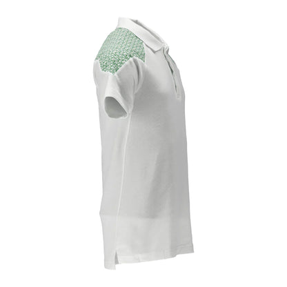 White-Grass Green - Back - Mascot Unisex Adult Food & Care Polo Shirt