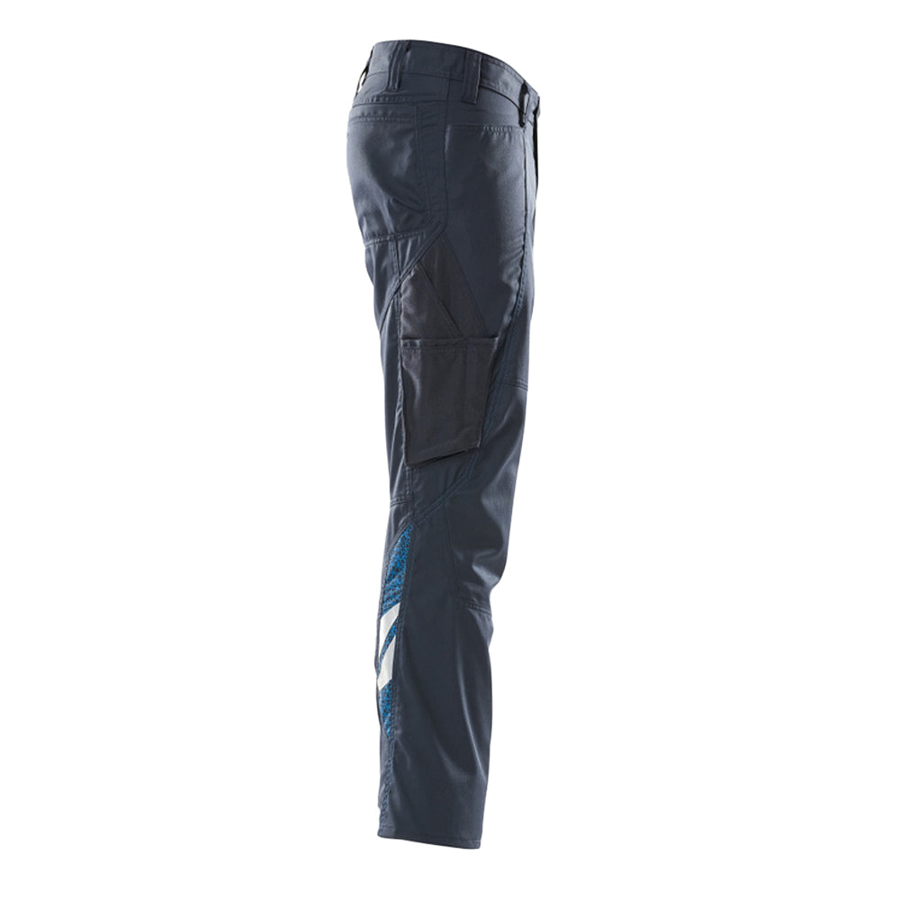 Dark Navy - Side - Mascot Mens Accelerate Work Trousers