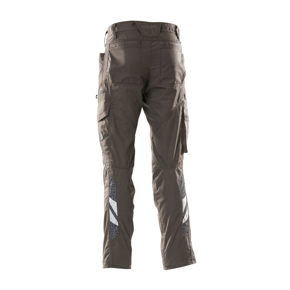 Dark Anthracite - Back - Mascot Mens Accelerate Work Trousers