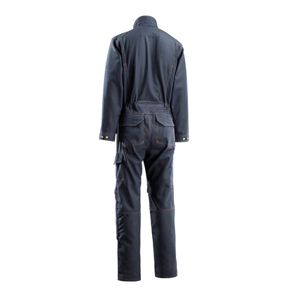 Dark Navy - Back - Mascot Mens Multisafe Overalls