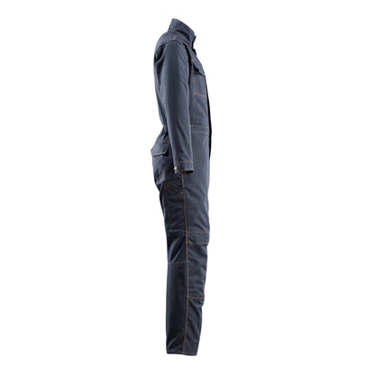 Dark Navy - Side - Mascot Mens Multisafe Overalls