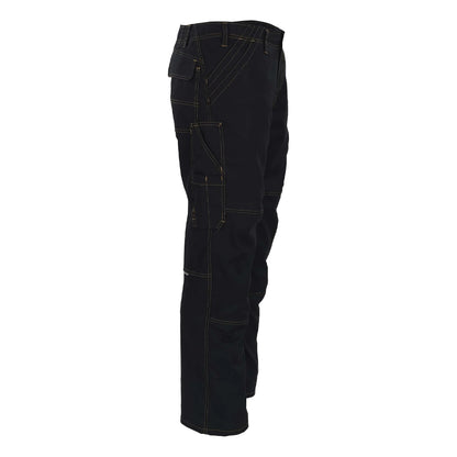 Black - Back - Mascot Mens Faro Young Work Trousers