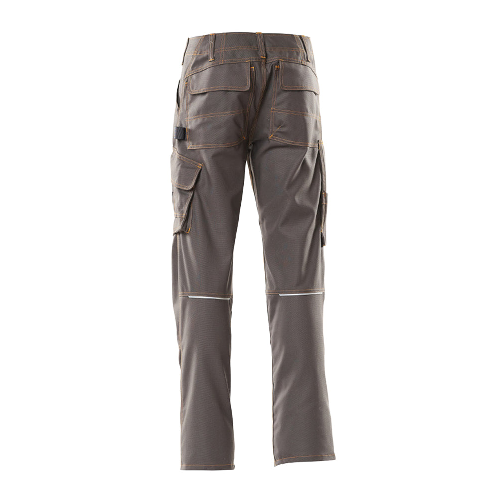 Dark Anthracite - Back - Mascot Mens Faro Young Work Trousers
