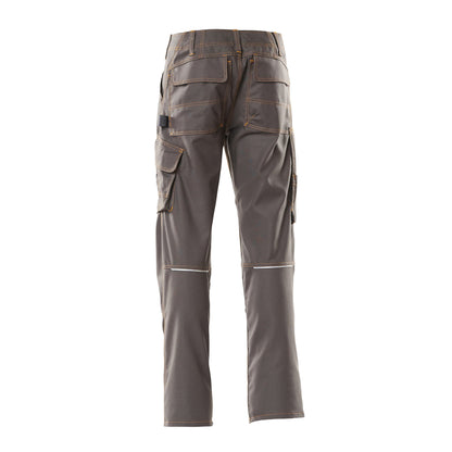 Dark Anthracite - Back - Mascot Mens Faro Young Work Trousers
