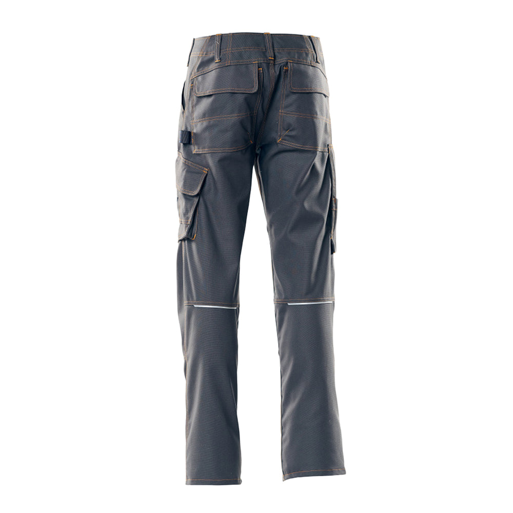 Dark Navy - Back - Mascot Mens Faro Young Work Trousers