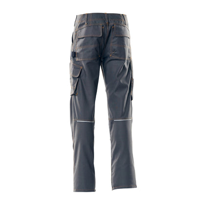 Dark Navy - Back - Mascot Mens Faro Young Work Trousers