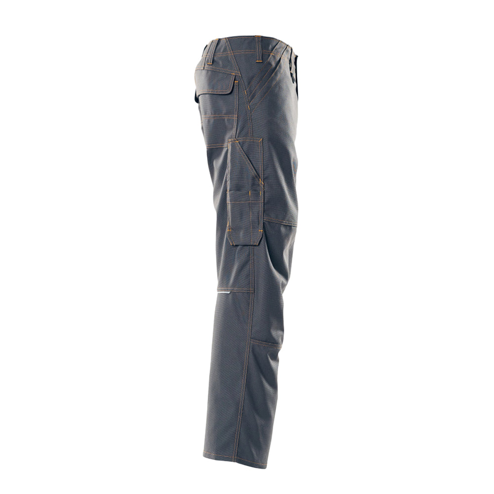 Dark Navy - Side - Mascot Mens Faro Young Work Trousers