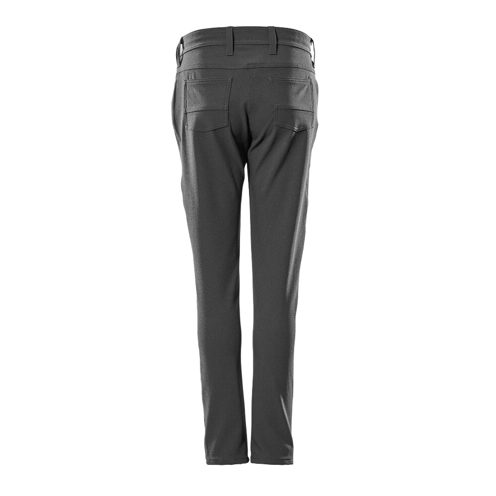 Black - Back - Mascot Womens-Ladies Frontline Work Trousers