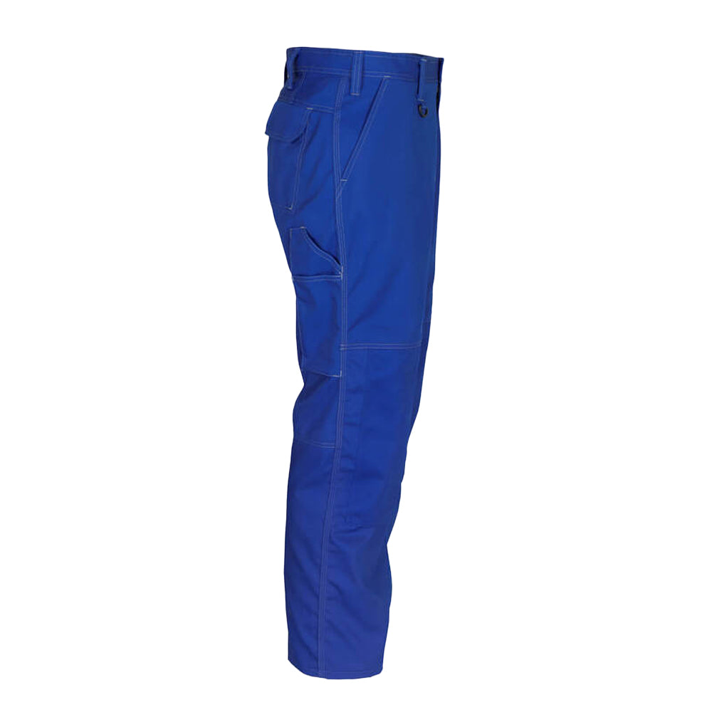 Royal Blue - Side - Mascot Mens Biloxi Industry Work Trousers